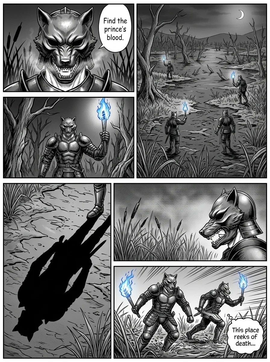 Moonwroth Crown Chapter 1 Page 13 - AI Generated Manga