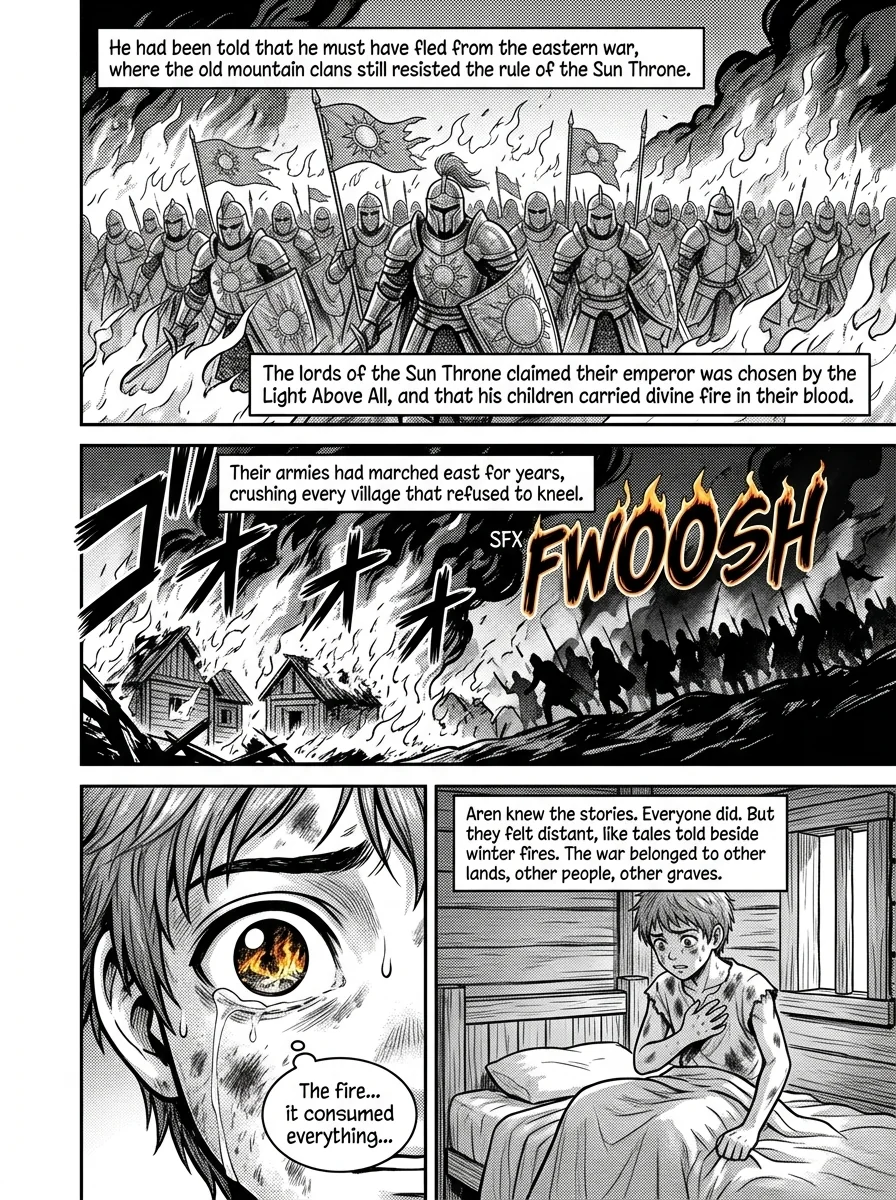 Moonwroth Crown Chapter 3 Page 8 - AI Generated Manga