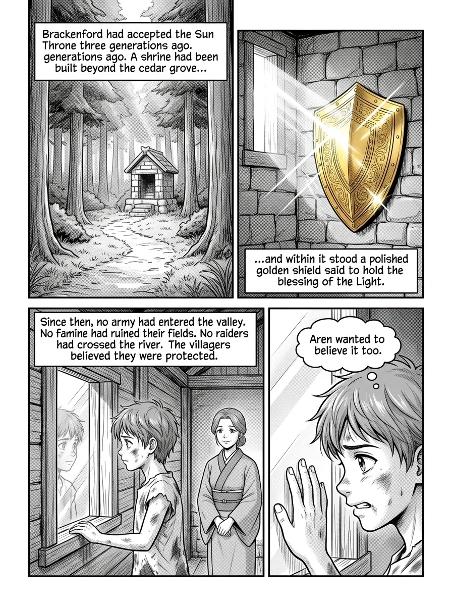 Moonwroth Crown Chapter 3 Page 9 - AI Generated Manga