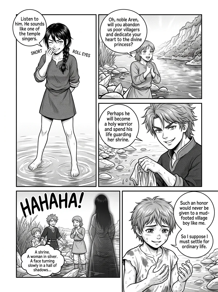 Moonwroth Crown Chapter 4 Page 13 - AI Generated Manga