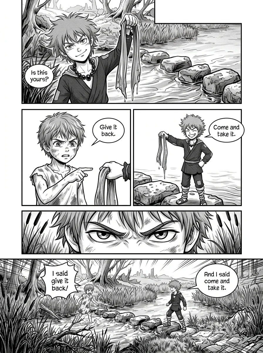 Moonwroth Crown Chapter 5 Page 8 - AI Generated Manga