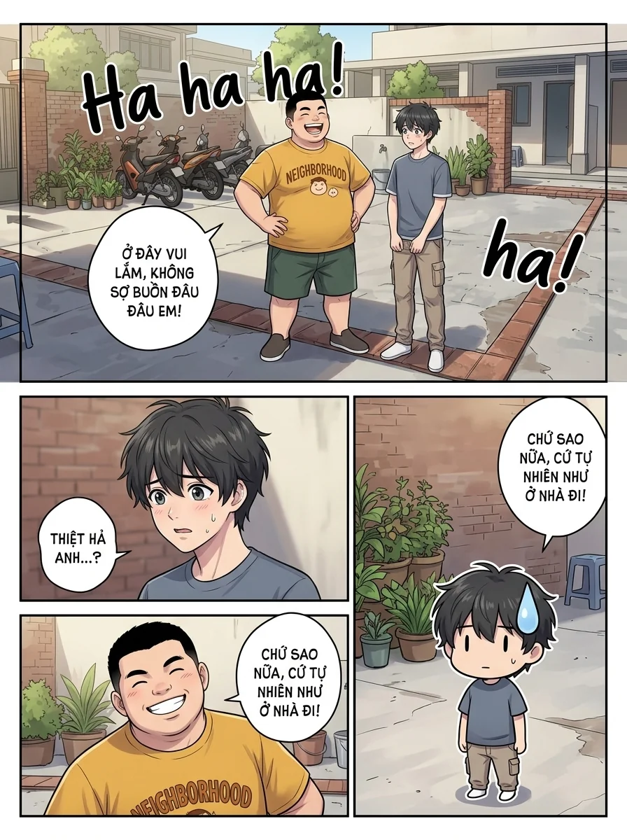 Xóm Trọ Vui Nhộn Chapter 1 Page 4 - AI Generated Manga