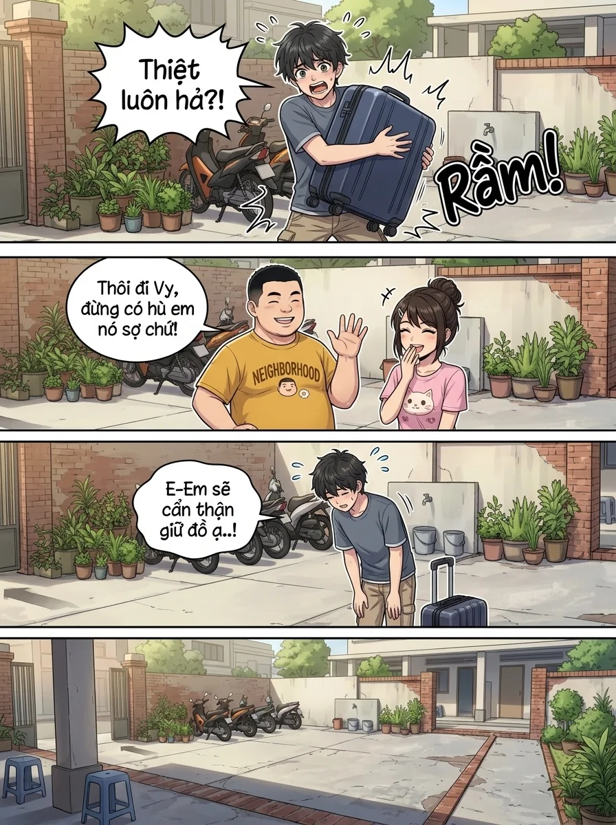 Xóm Trọ Vui Nhộn Chapter 1 Page 6 - AI Generated Manga