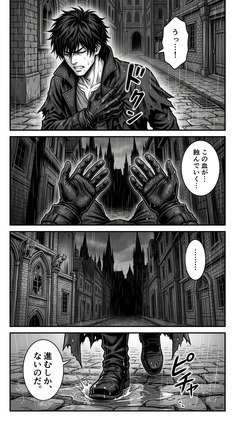 Bloodborne: Awakening of the Nameless Hunter Chapter 3 Page 2 - AI Generated Manga