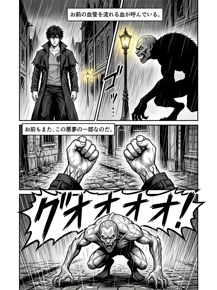 Bloodborne: Awakening of the Nameless Hunter Chapter 4 Page 8 - AI Generated Manga