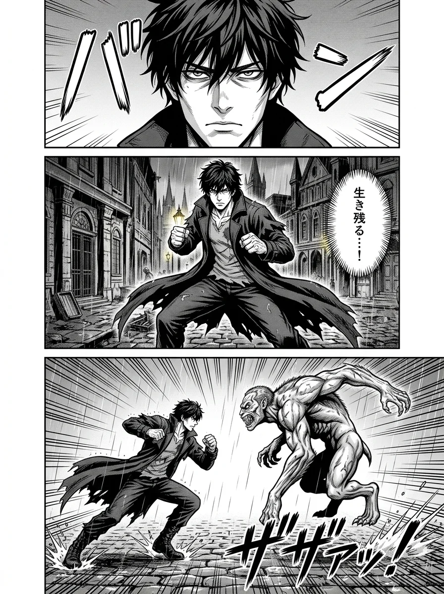 Bloodborne: Awakening of the Nameless Hunter Chapter 4 Page 9 - AI Generated Manga