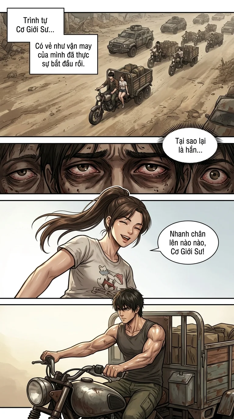 Danh Sách Đường Cái Cầu Sinh: Ta Tại Tận Thế Thăng Cấp Vật Tư Chapter 10 Page 17 - AI Generated Manga