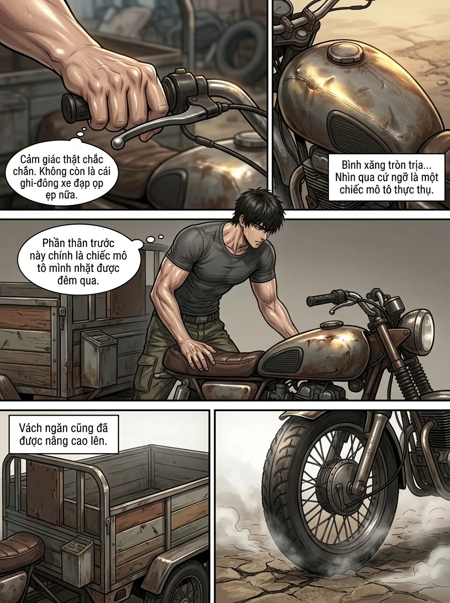 Danh Sách Đường Cái Cầu Sinh: Ta Tại Tận Thế Thăng Cấp Vật Tư Chapter 10 Page 2 - AI Generated Manga