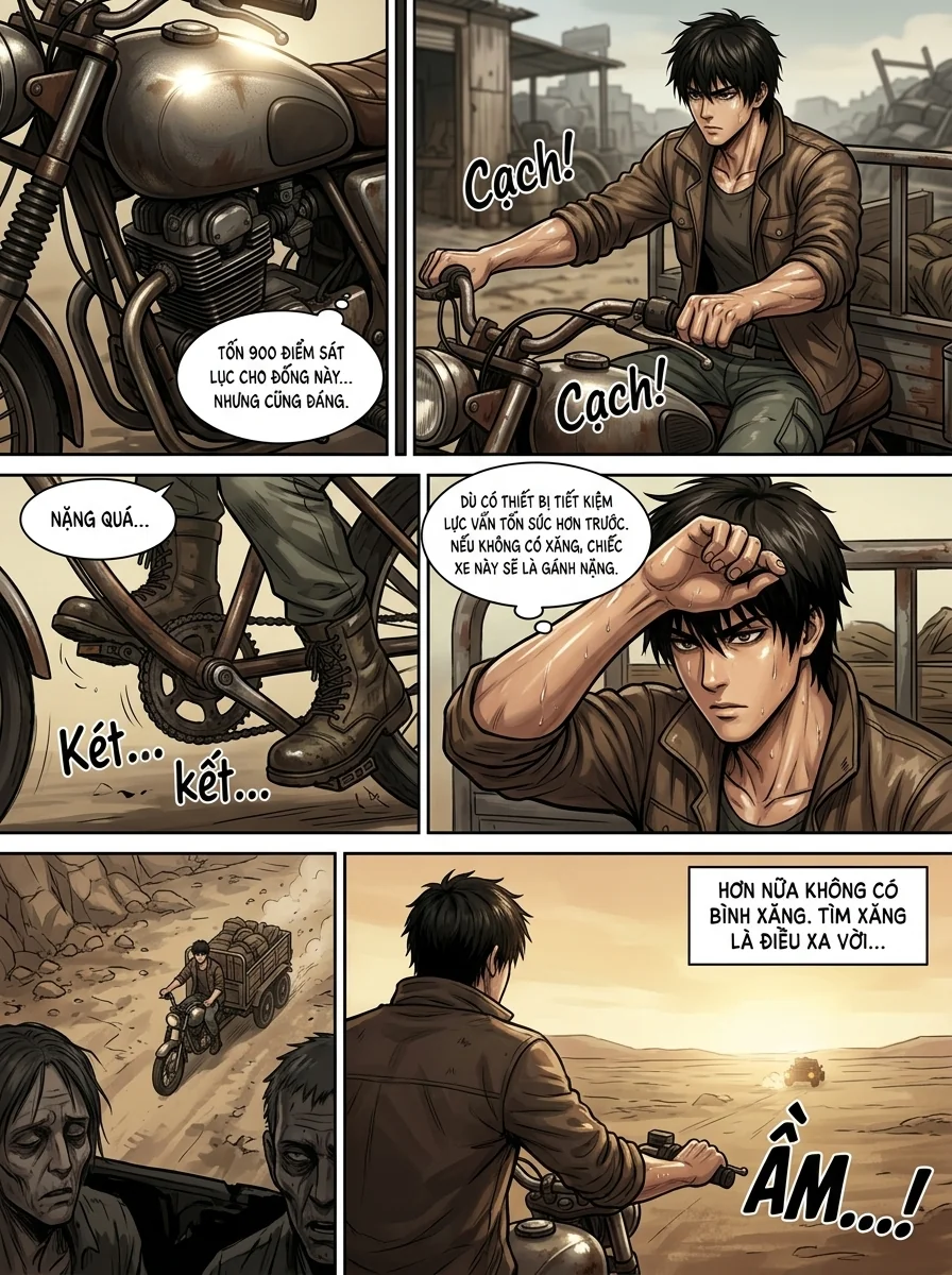 Danh Sách Đường Cái Cầu Sinh: Ta Tại Tận Thế Thăng Cấp Vật Tư Chapter 10 Page 4 - AI Generated Manga