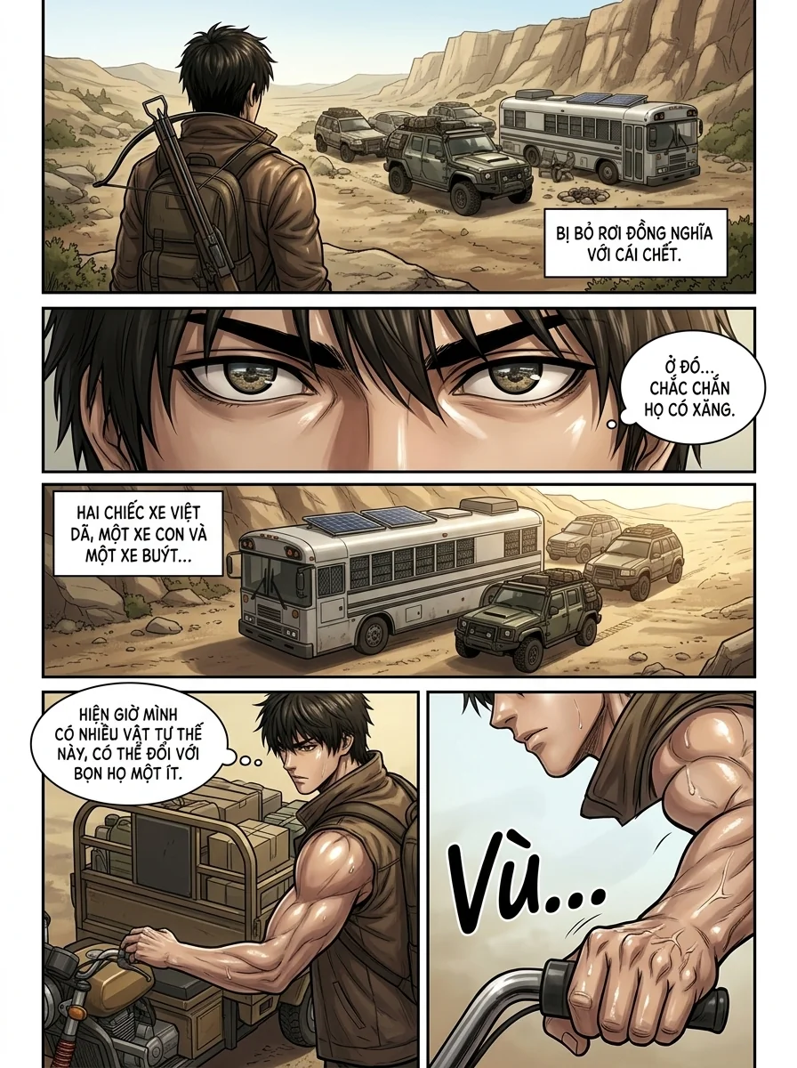 Danh Sách Đường Cái Cầu Sinh: Ta Tại Tận Thế Thăng Cấp Vật Tư Chapter 10 Page 5 - AI Generated Manga