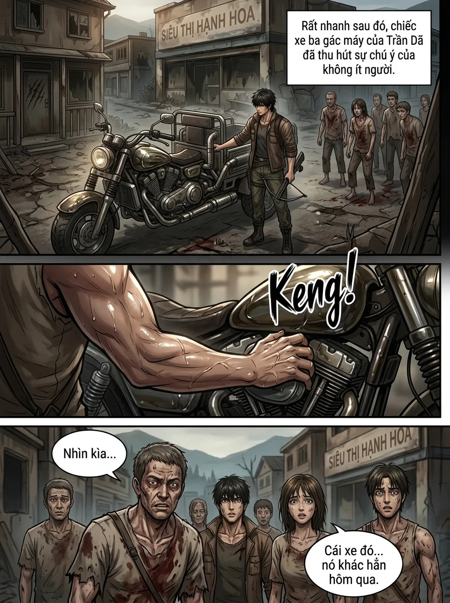 Danh Sách Đường Cái Cầu Sinh: Ta Tại Tận Thế Thăng Cấp Vật Tư Chapter 10 Page 6 - AI Generated Manga