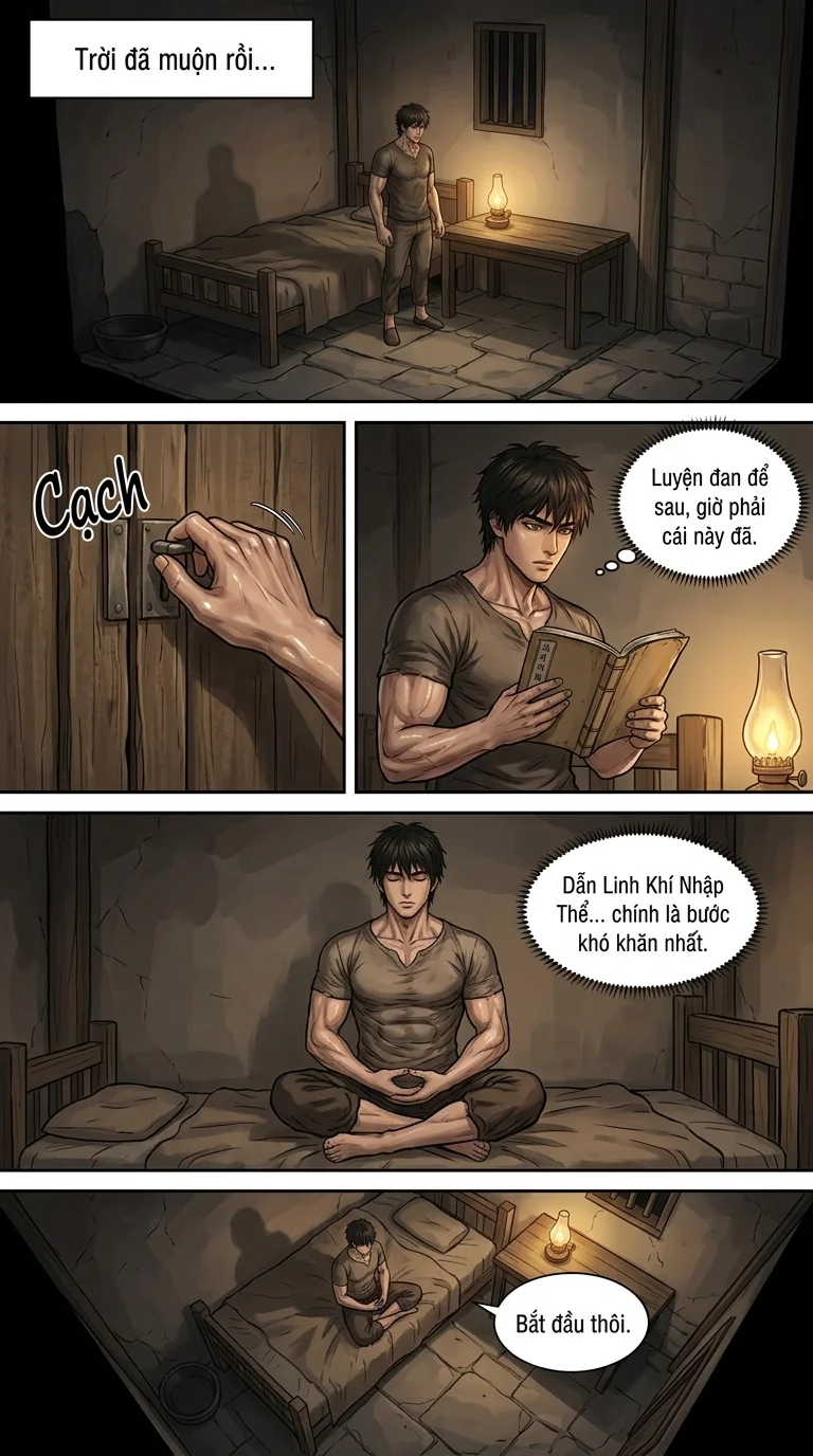 Danh Sách Đường Cái Cầu Sinh: Ta Tại Tận Thế Thăng Cấp Vật Tư Chapter 17 Page 10 - AI Generated Manga