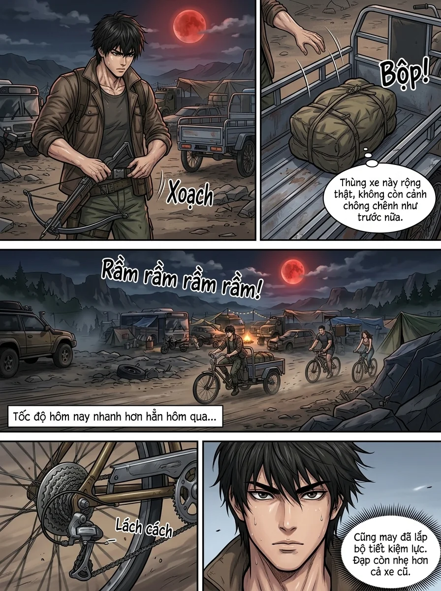 Danh Sách Đường Cái Cầu Sinh: Ta Tại Tận Thế Thăng Cấp Vật Tư Chapter 2 Page 10 - AI Generated Manga