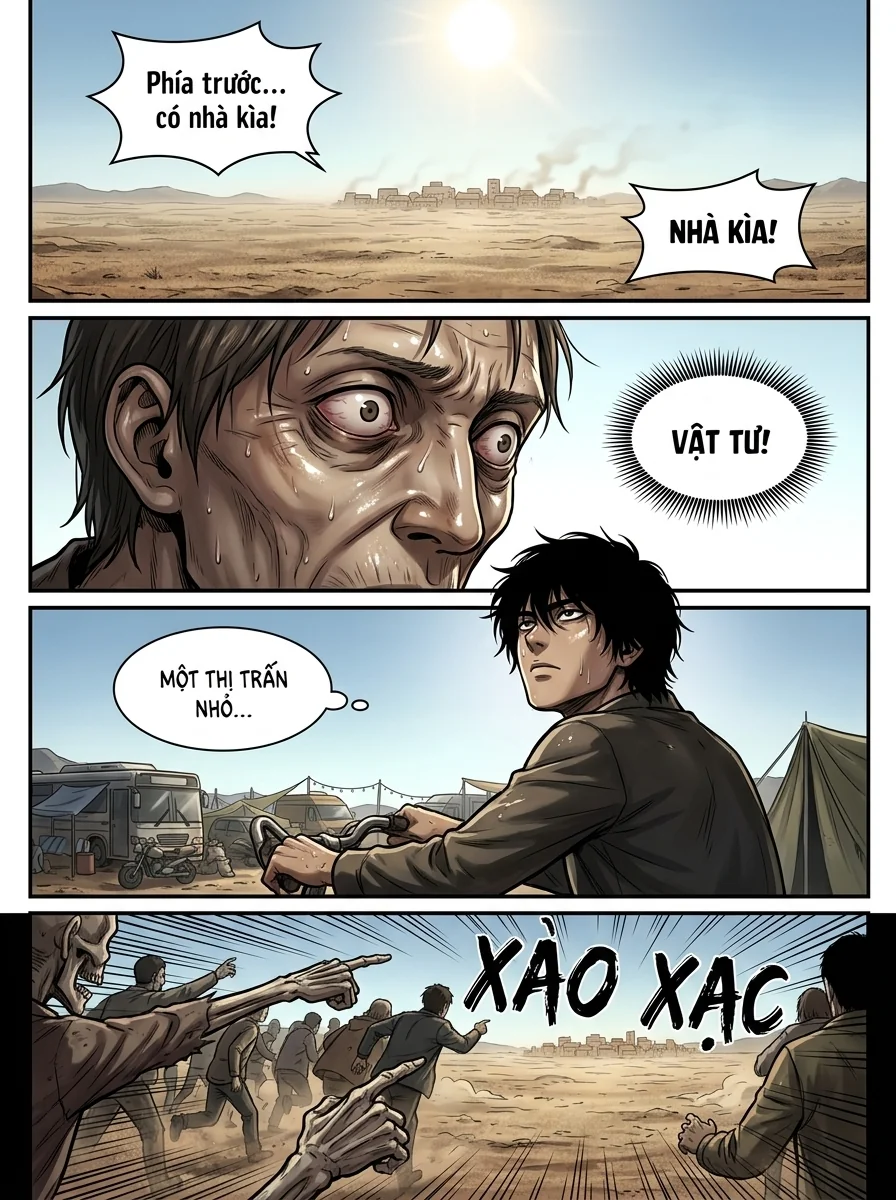 Danh Sách Đường Cái Cầu Sinh: Ta Tại Tận Thế Thăng Cấp Vật Tư Chapter 2 Page 12 - AI Generated Manga