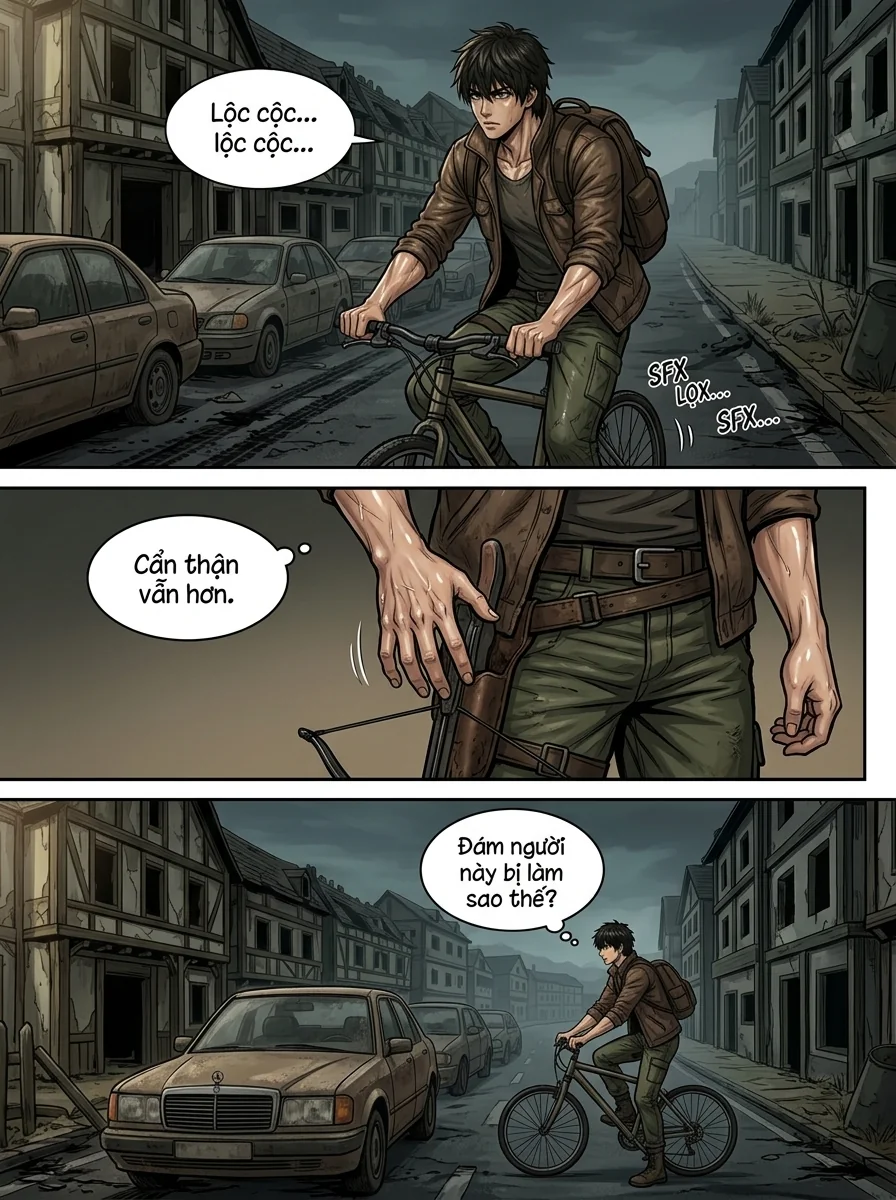 Danh Sách Đường Cái Cầu Sinh: Ta Tại Tận Thế Thăng Cấp Vật Tư Chapter 2 Page 22 - AI Generated Manga