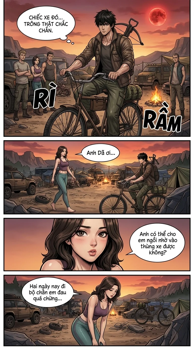 Danh Sách Đường Cái Cầu Sinh: Ta Tại Tận Thế Thăng Cấp Vật Tư Chapter 2 Page 4 - AI Generated Manga