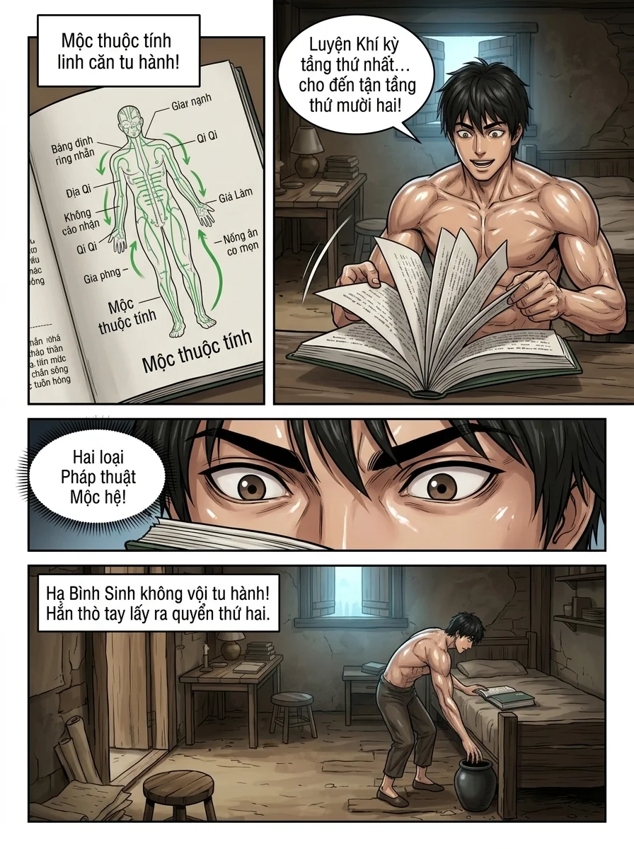 Danh Sách Đường Cái Cầu Sinh: Ta Tại Tận Thế Thăng Cấp Vật Tư Chapter 21 Page 12 - AI Generated Manga