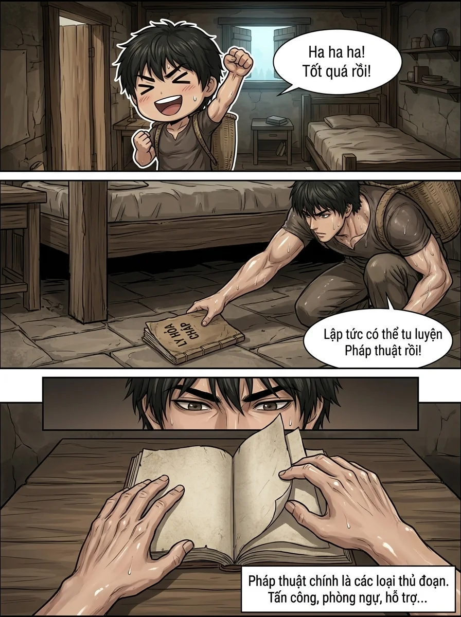 Danh Sách Đường Cái Cầu Sinh: Ta Tại Tận Thế Thăng Cấp Vật Tư Chapter 23 Page 21 - AI Generated Manga