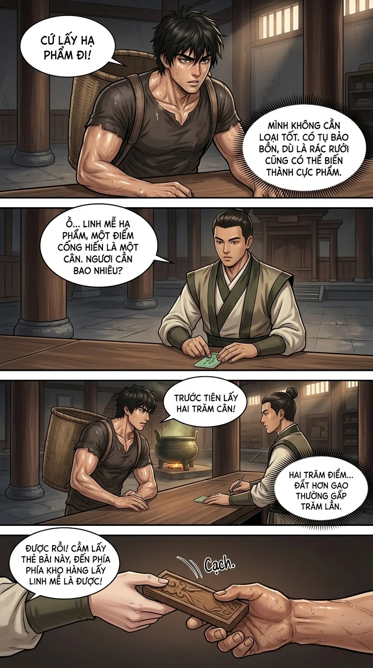 Danh Sách Đường Cái Cầu Sinh: Ta Tại Tận Thế Thăng Cấp Vật Tư Chapter 23 Page 9 - AI Generated Manga