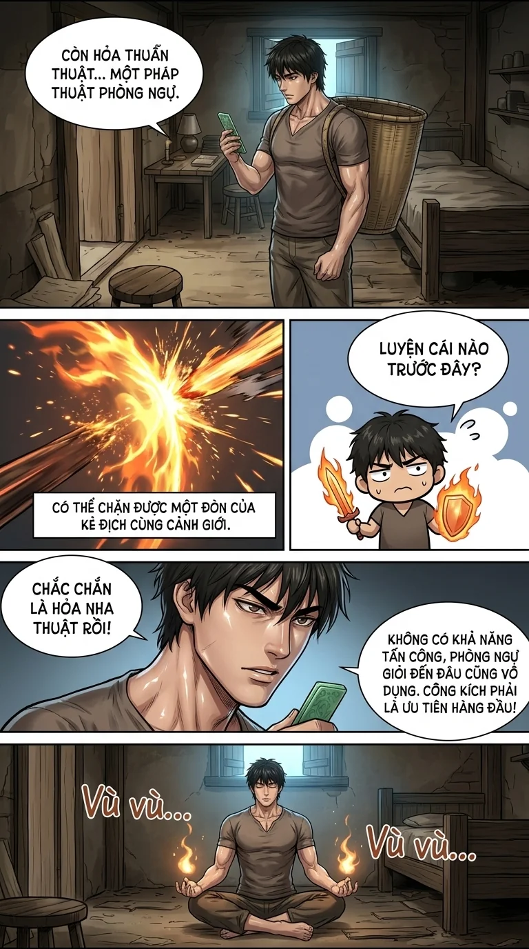 Danh Sách Đường Cái Cầu Sinh: Ta Tại Tận Thế Thăng Cấp Vật Tư Chapter 24 Page 3 - AI Generated Manga