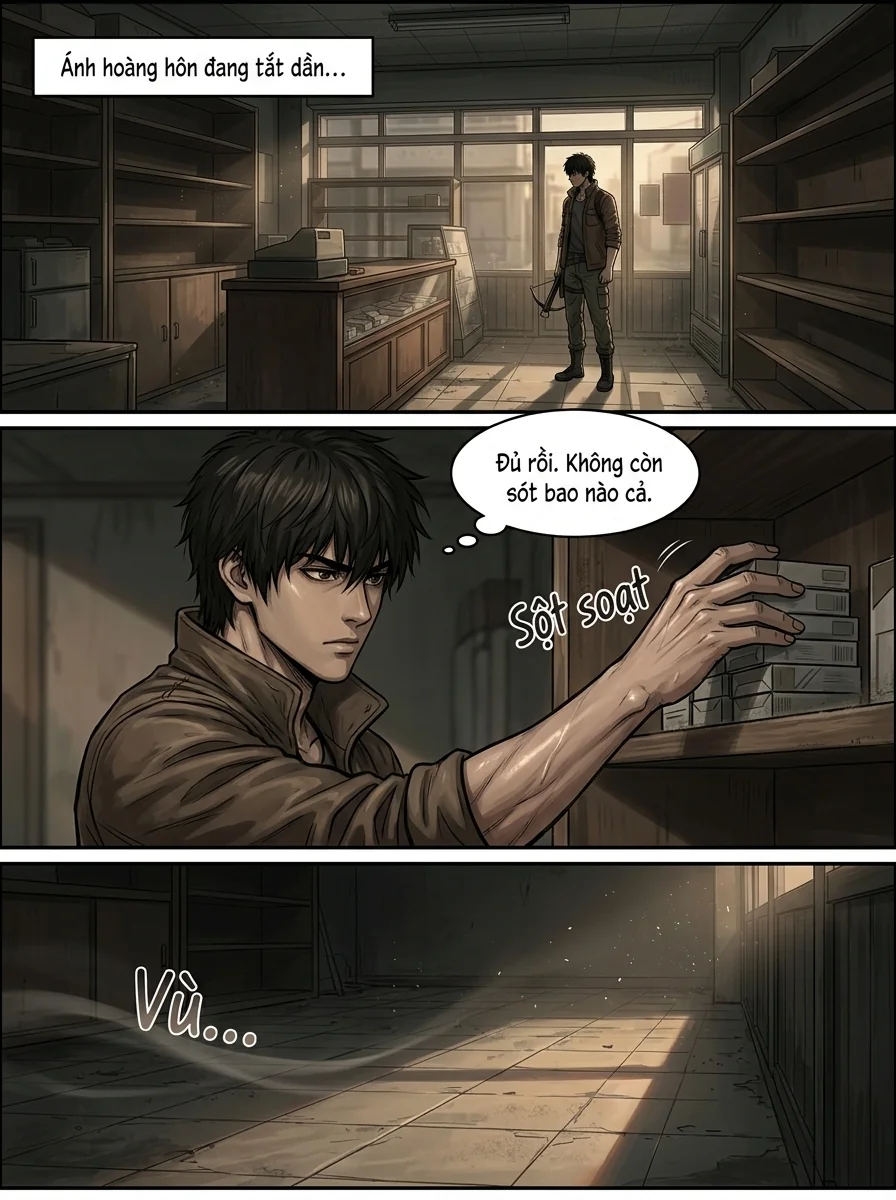 Danh Sách Đường Cái Cầu Sinh: Ta Tại Tận Thế Thăng Cấp Vật Tư Chapter 3 Page 11 - AI Generated Manga