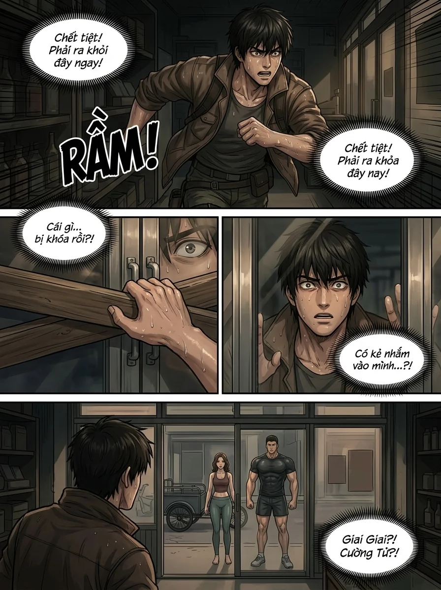 Danh Sách Đường Cái Cầu Sinh: Ta Tại Tận Thế Thăng Cấp Vật Tư Chapter 3 Page 15 - AI Generated Manga