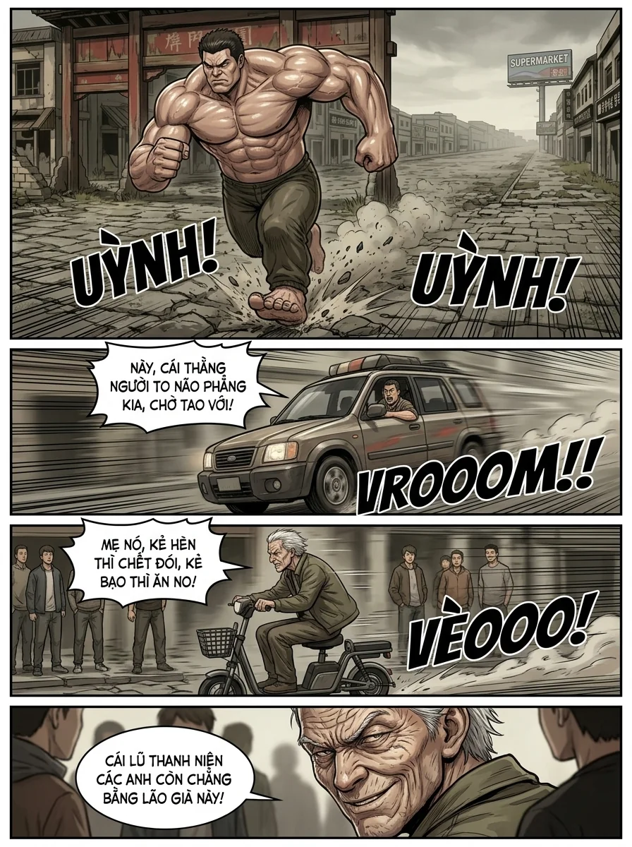 Danh Sách Đường Cái Cầu Sinh: Ta Tại Tận Thế Thăng Cấp Vật Tư Chapter 3 Page 4 - AI Generated Manga