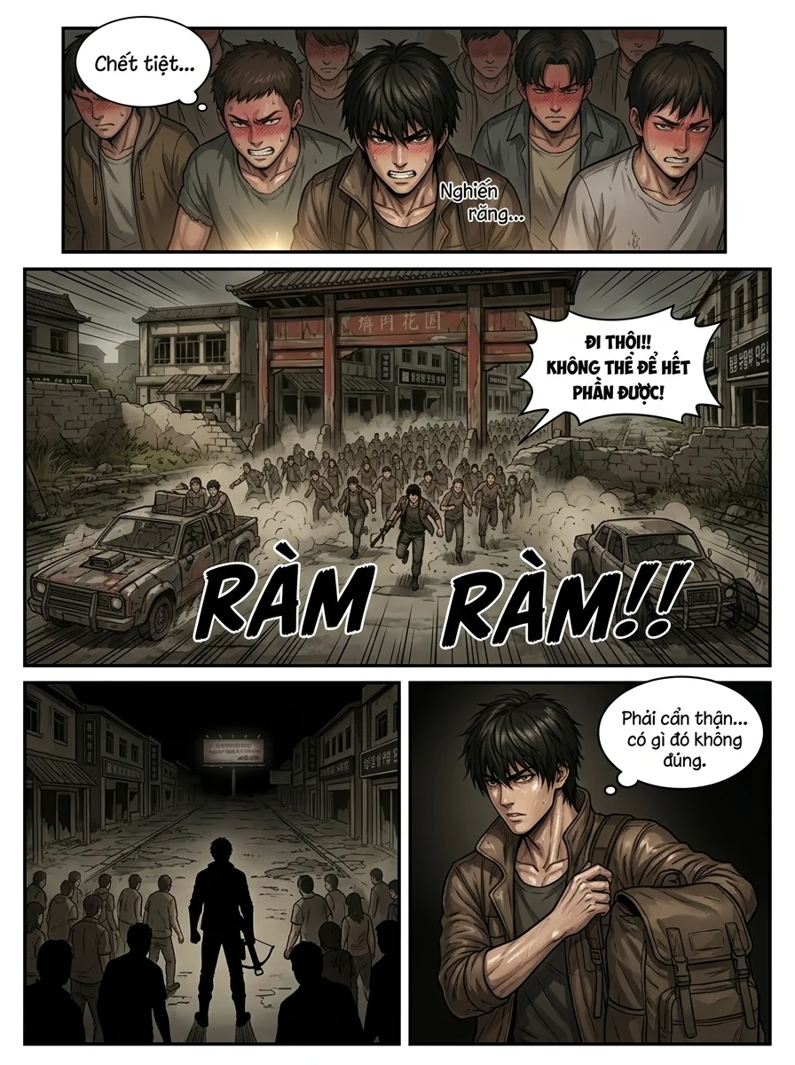 Danh Sách Đường Cái Cầu Sinh: Ta Tại Tận Thế Thăng Cấp Vật Tư Chapter 3 Page 5 - AI Generated Manga