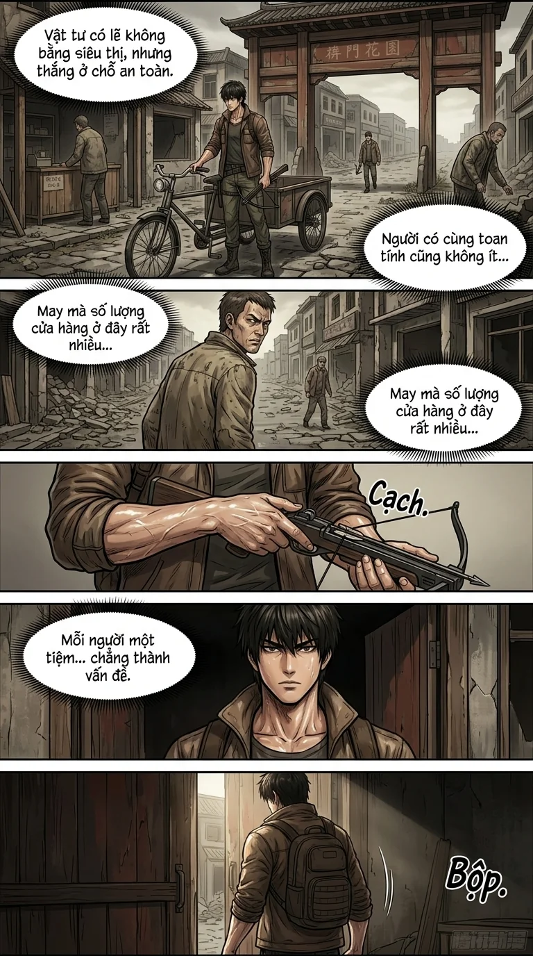 Danh Sách Đường Cái Cầu Sinh: Ta Tại Tận Thế Thăng Cấp Vật Tư Chapter 3 Page 7 - AI Generated Manga