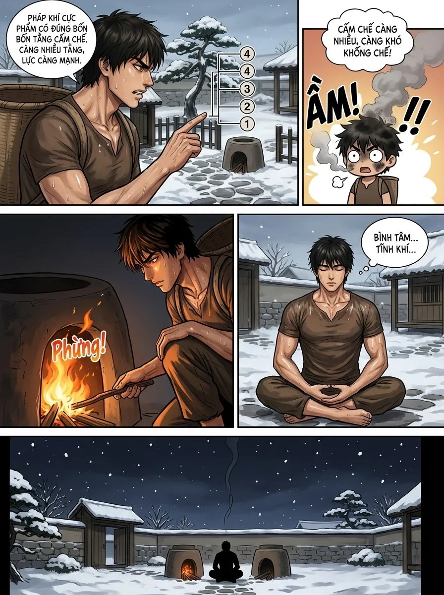 Danh Sách Đường Cái Cầu Sinh: Ta Tại Tận Thế Thăng Cấp Vật Tư Chapter 38 Page 5 - AI Generated Manga