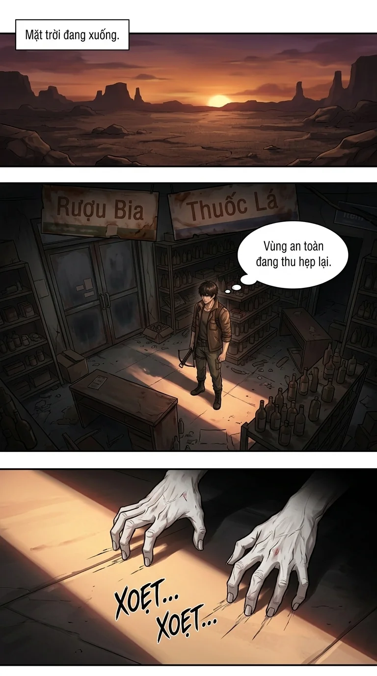 Danh Sách Đường Cái Cầu Sinh: Ta Tại Tận Thế Thăng Cấp Vật Tư Chapter 4 Page 16 - AI Generated Manga