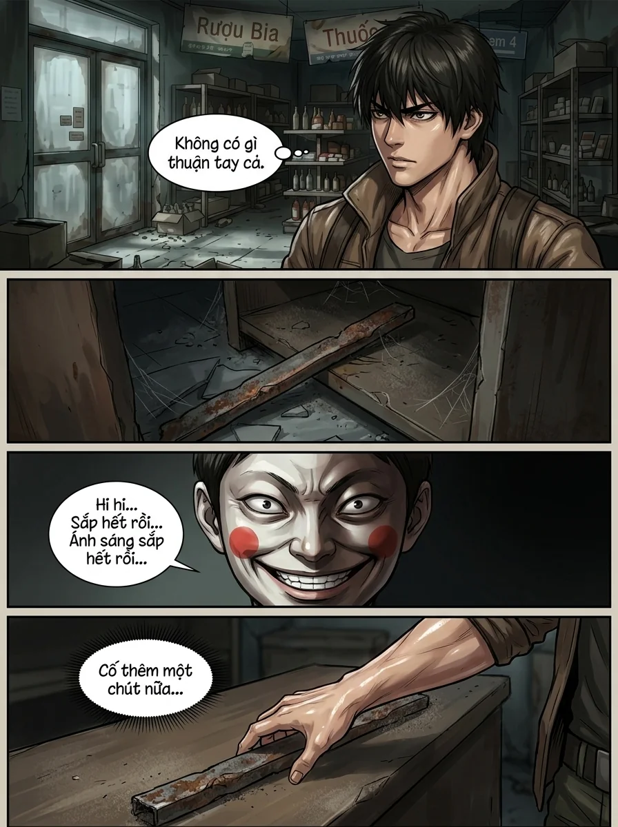 Danh Sách Đường Cái Cầu Sinh: Ta Tại Tận Thế Thăng Cấp Vật Tư Chapter 4 Page 17 - AI Generated Manga