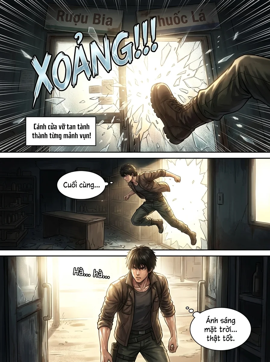 Danh Sách Đường Cái Cầu Sinh: Ta Tại Tận Thế Thăng Cấp Vật Tư Chapter 4 Page 21 - AI Generated Manga