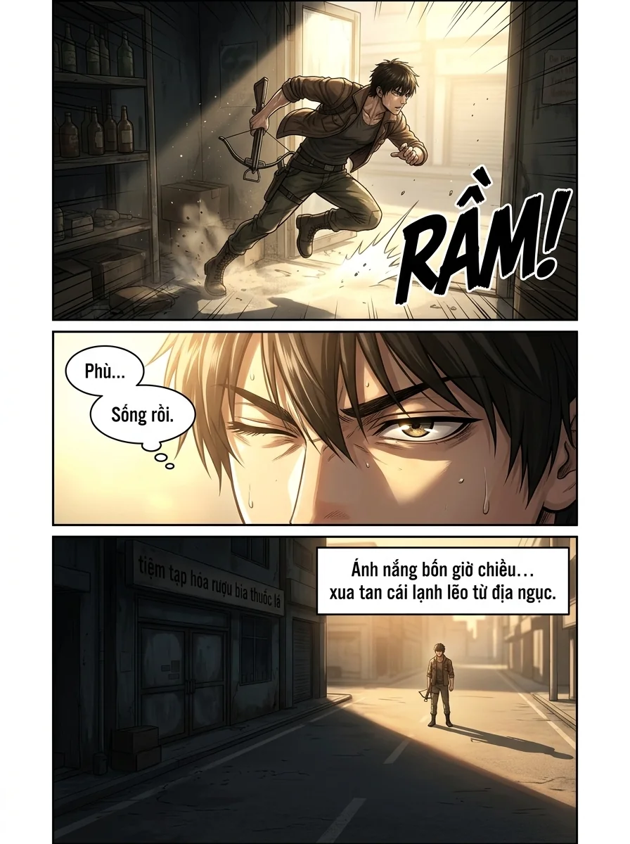 Danh Sách Đường Cái Cầu Sinh: Ta Tại Tận Thế Thăng Cấp Vật Tư Chapter 4 Page 22 - AI Generated Manga