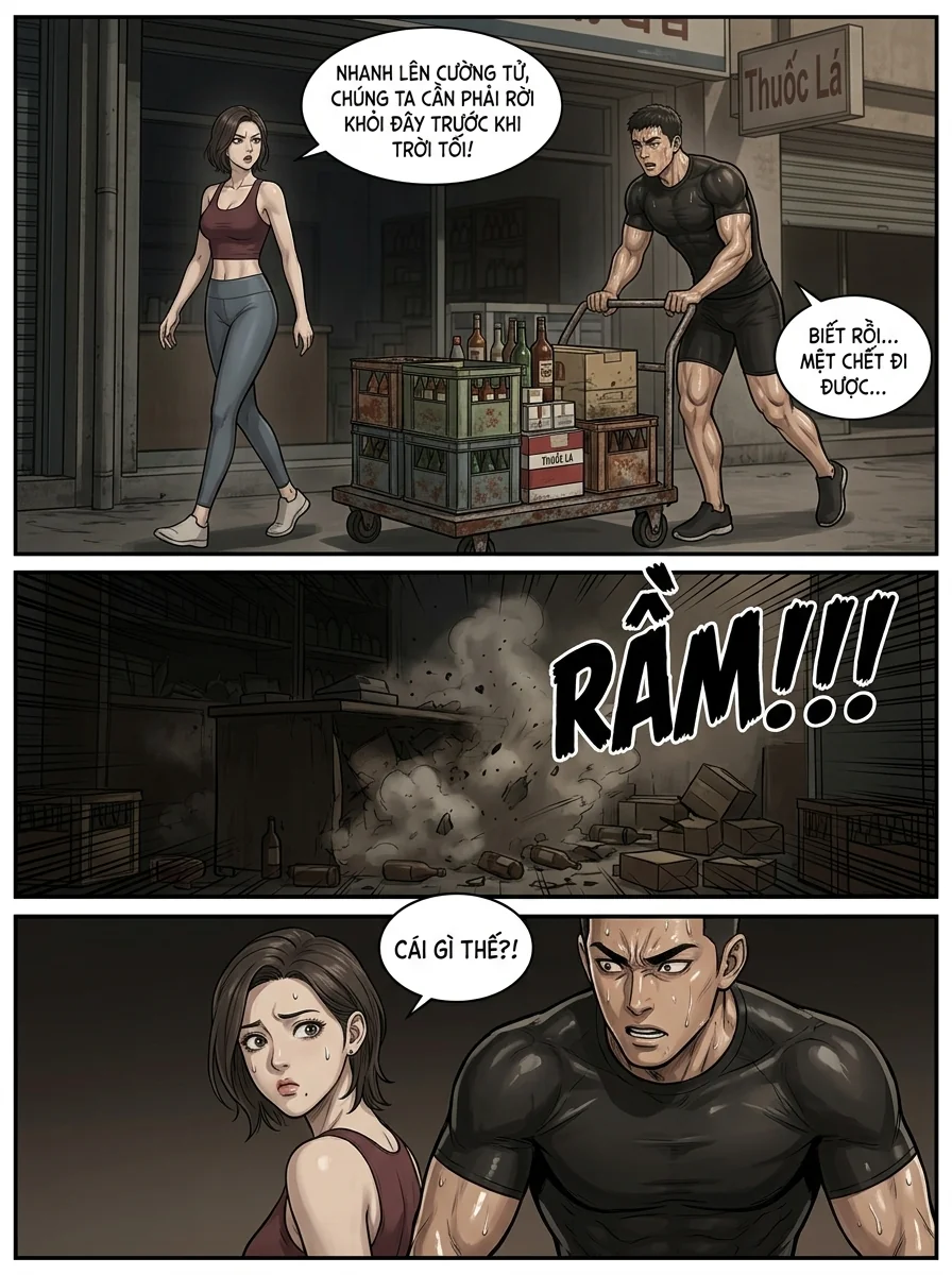 Danh Sách Đường Cái Cầu Sinh: Ta Tại Tận Thế Thăng Cấp Vật Tư Chapter 4 Page 7 - AI Generated Manga