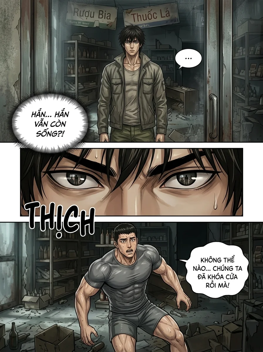 Danh Sách Đường Cái Cầu Sinh: Ta Tại Tận Thế Thăng Cấp Vật Tư Chapter 4 Page 8 - AI Generated Manga