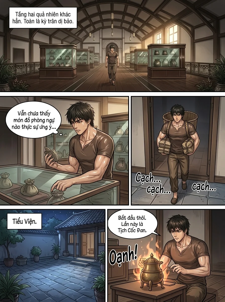 Danh Sách Đường Cái Cầu Sinh: Ta Tại Tận Thế Thăng Cấp Vật Tư Chapter 40 Page 5 - AI Generated Manga