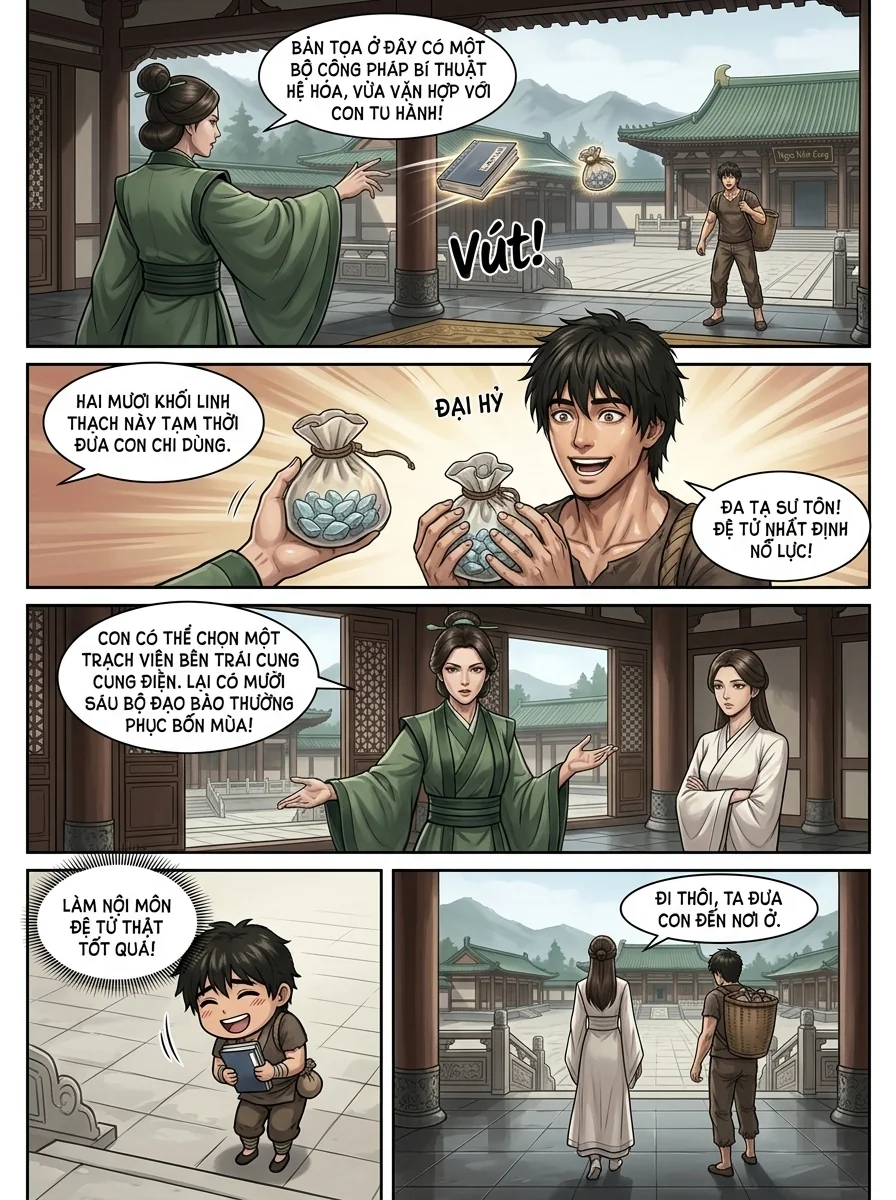 Danh Sách Đường Cái Cầu Sinh: Ta Tại Tận Thế Thăng Cấp Vật Tư Chapter 42 Page 9 - AI Generated Manga