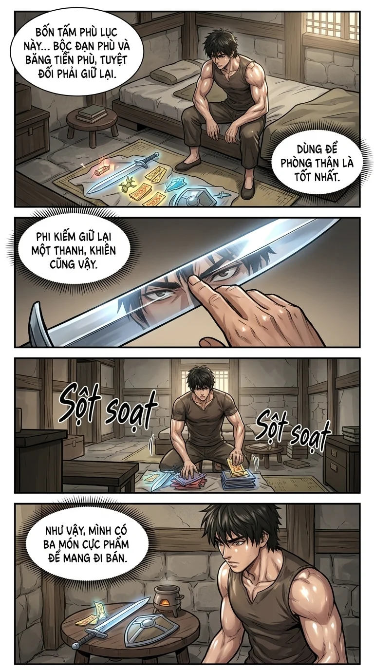 Danh Sách Đường Cái Cầu Sinh: Ta Tại Tận Thế Thăng Cấp Vật Tư Chapter 46 Page 12 - AI Generated Manga