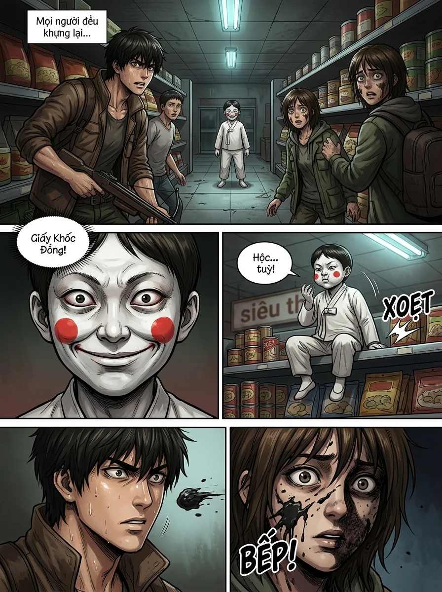 Danh Sách Đường Cái Cầu Sinh: Ta Tại Tận Thế Thăng Cấp Vật Tư Chapter 5 Page 10 - AI Generated Manga