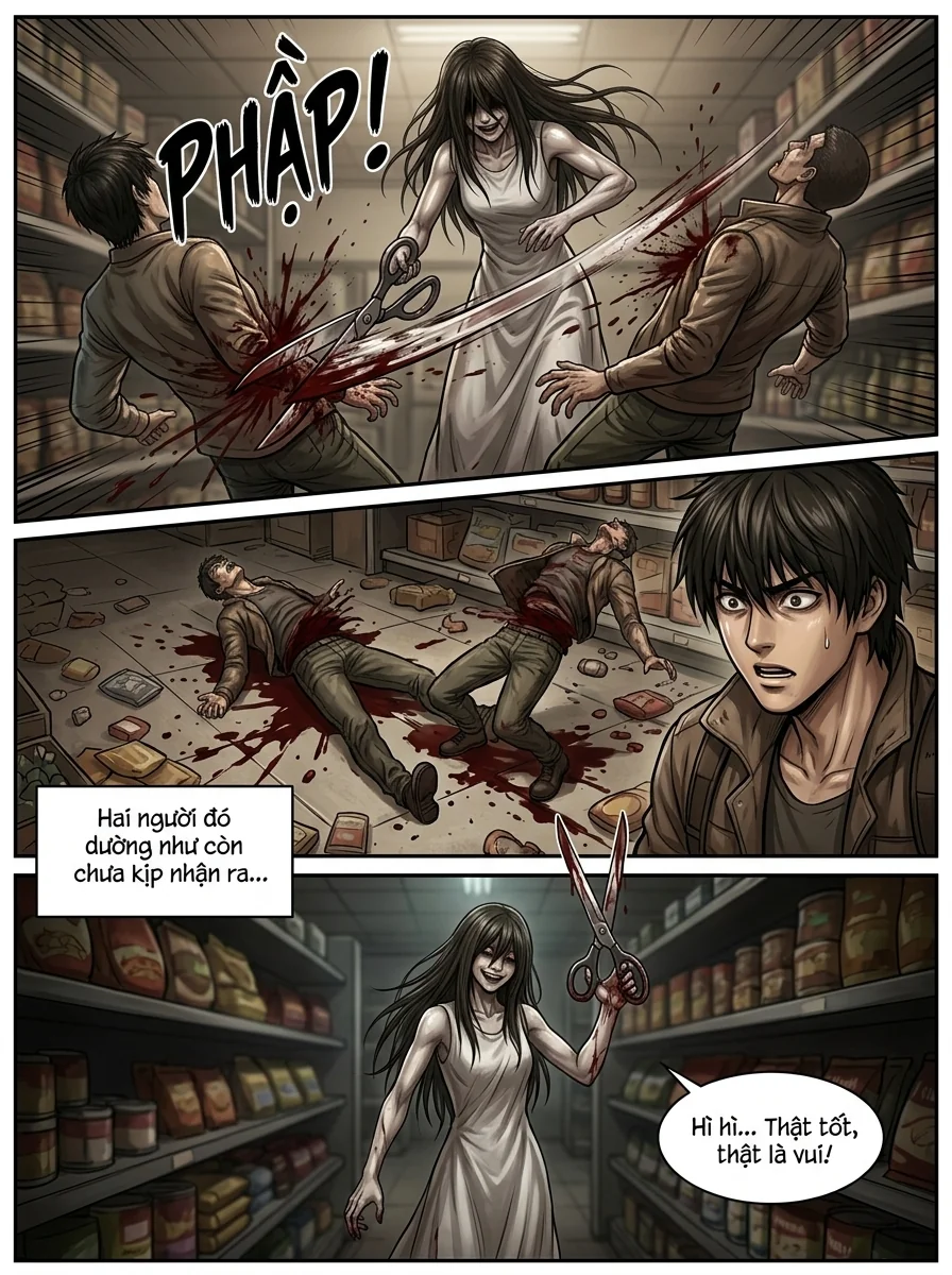 Danh Sách Đường Cái Cầu Sinh: Ta Tại Tận Thế Thăng Cấp Vật Tư Chapter 5 Page 13 - AI Generated Manga