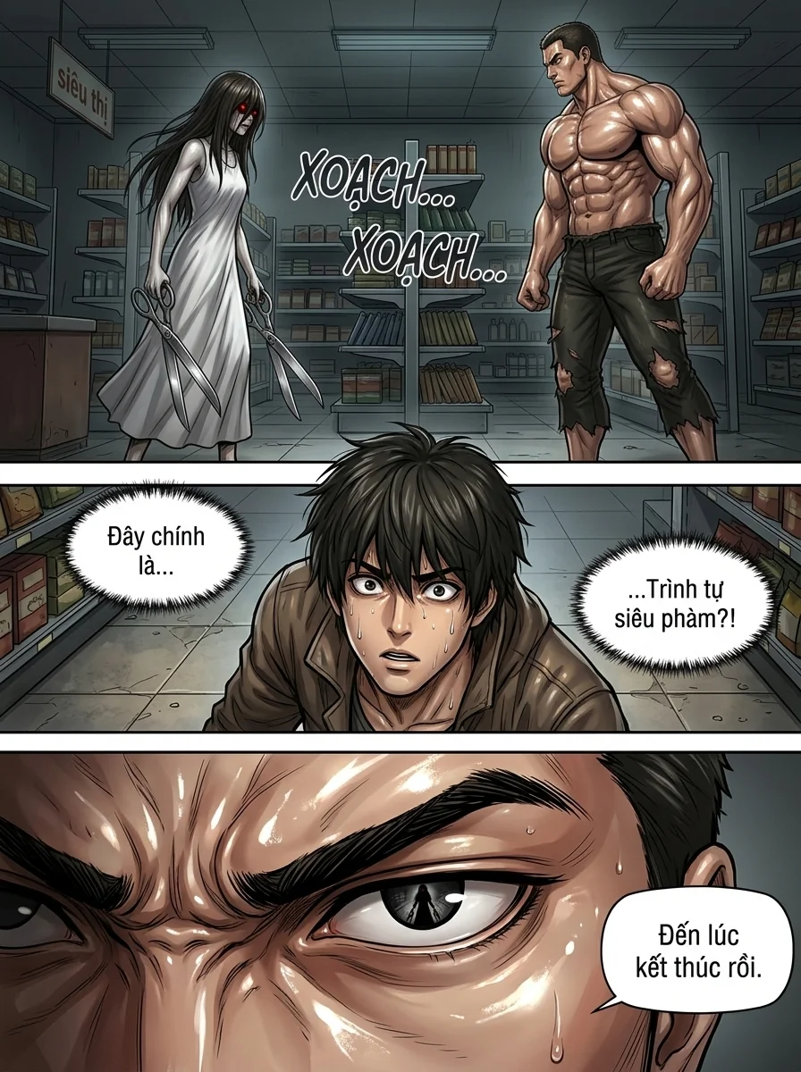 Danh Sách Đường Cái Cầu Sinh: Ta Tại Tận Thế Thăng Cấp Vật Tư Chapter 5 Page 17 - AI Generated Manga