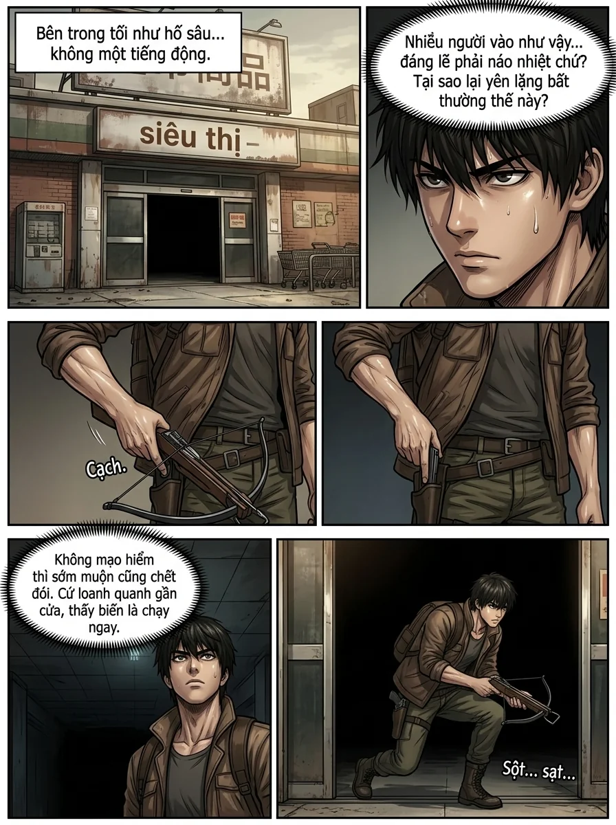 Danh Sách Đường Cái Cầu Sinh: Ta Tại Tận Thế Thăng Cấp Vật Tư Chapter 5 Page 2 - AI Generated Manga
