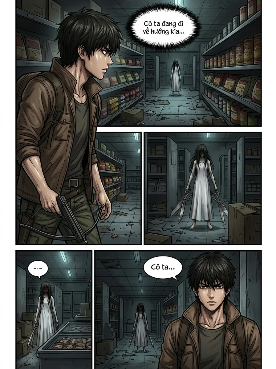 Danh Sách Đường Cái Cầu Sinh: Ta Tại Tận Thế Thăng Cấp Vật Tư Chapter 5 Page 9 - AI Generated Manga