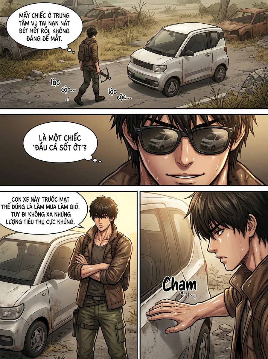 Danh Sách Đường Cái Cầu Sinh: Ta Tại Tận Thế Thăng Cấp Vật Tư Chapter 51 Page 10 - AI Generated Manga