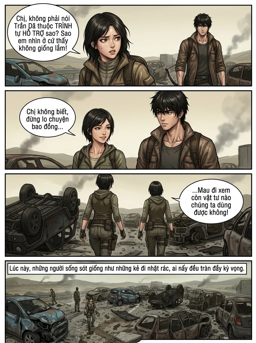 Danh Sách Đường Cái Cầu Sinh: Ta Tại Tận Thế Thăng Cấp Vật Tư Chapter 51 Page 9 - AI Generated Manga