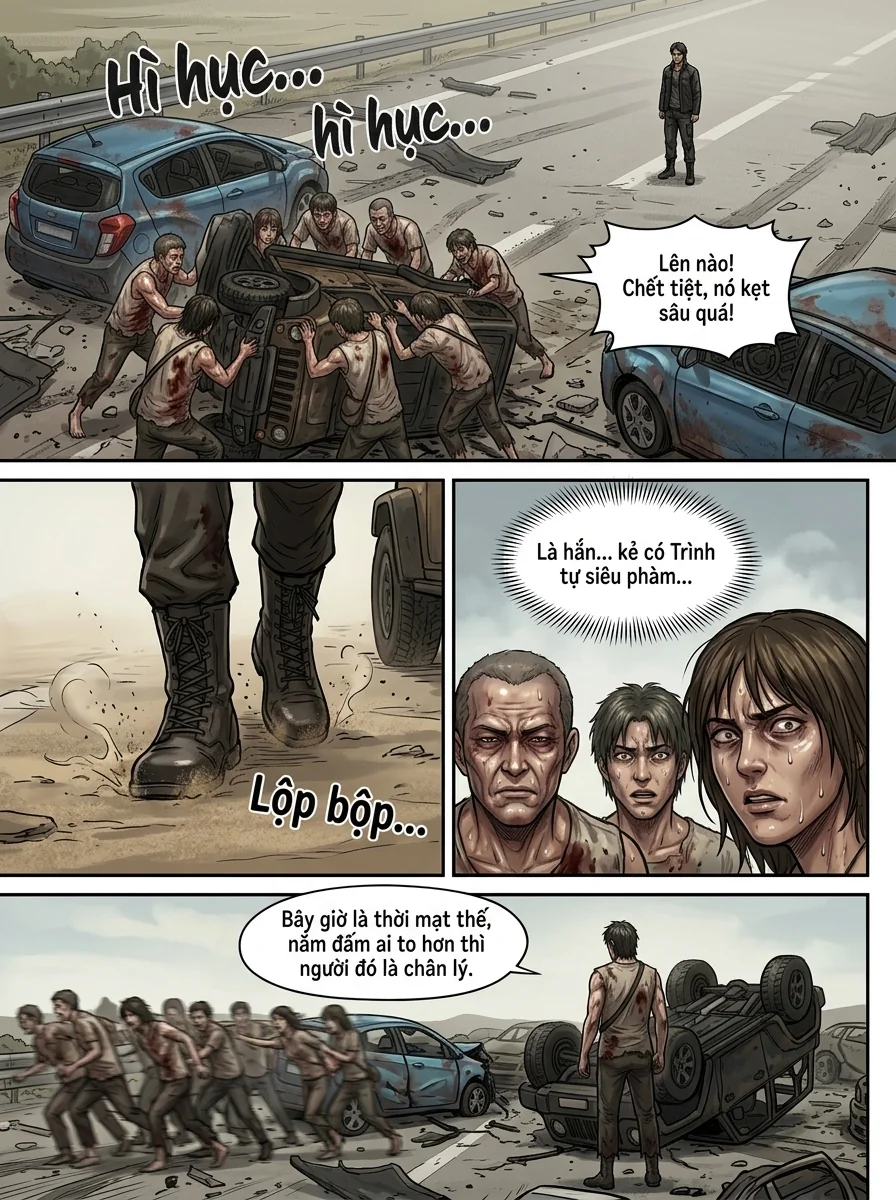 Danh Sách Đường Cái Cầu Sinh: Ta Tại Tận Thế Thăng Cấp Vật Tư Chapter 52 Page 4 - AI Generated Manga