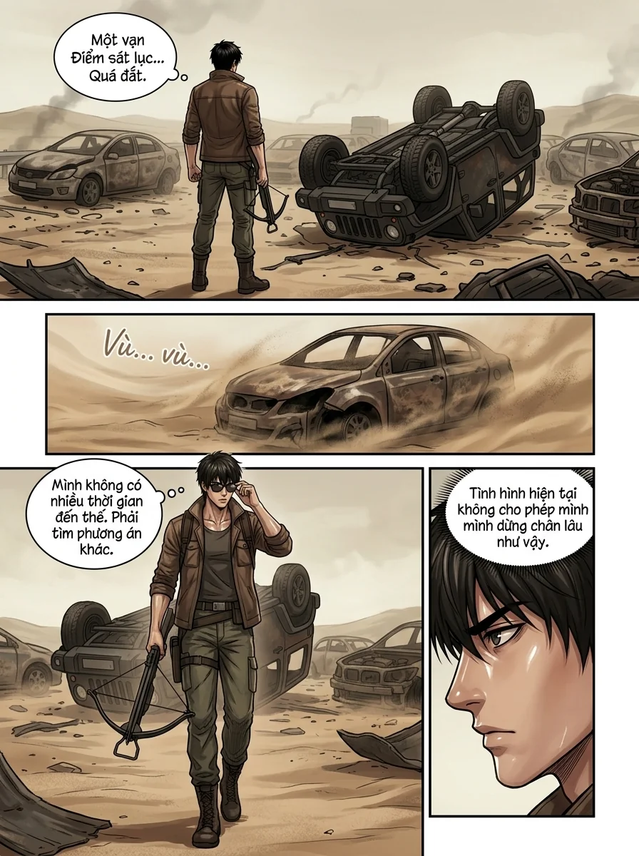 Danh Sách Đường Cái Cầu Sinh: Ta Tại Tận Thế Thăng Cấp Vật Tư Chapter 52 Page 8 - AI Generated Manga