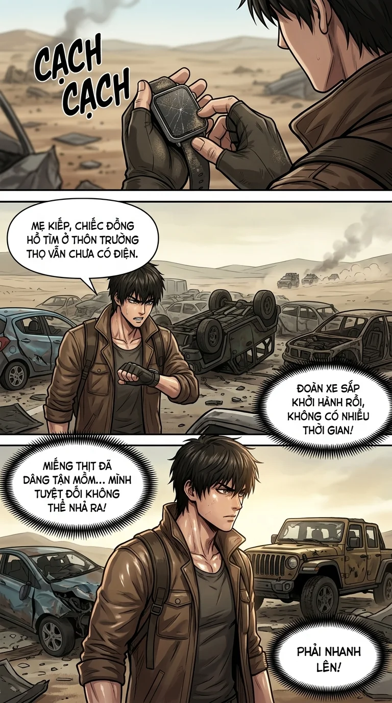 Danh Sách Đường Cái Cầu Sinh: Ta Tại Tận Thế Thăng Cấp Vật Tư Chapter 53 Page 3 - AI Generated Manga