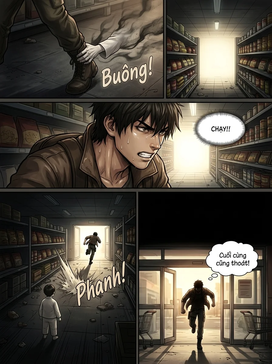 Danh Sách Đường Cái Cầu Sinh: Ta Tại Tận Thế Thăng Cấp Vật Tư Chapter 6 Page 15 - AI Generated Manga